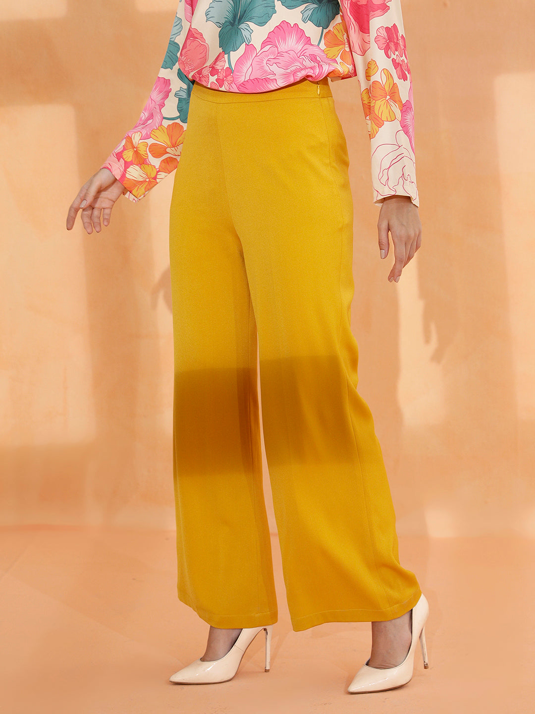 Clyde Mustard Trousers
