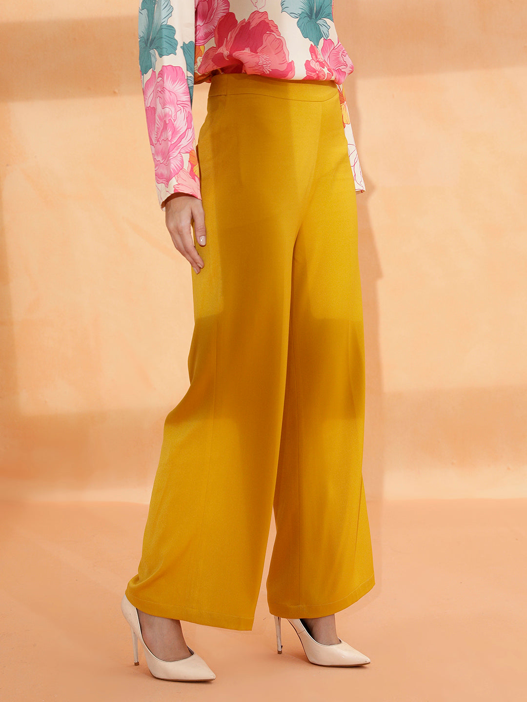 Clyde Mustard Trousers