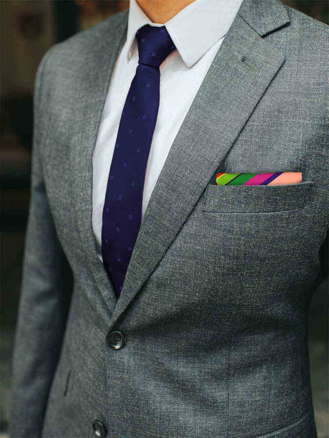 Stripes Pocket Square