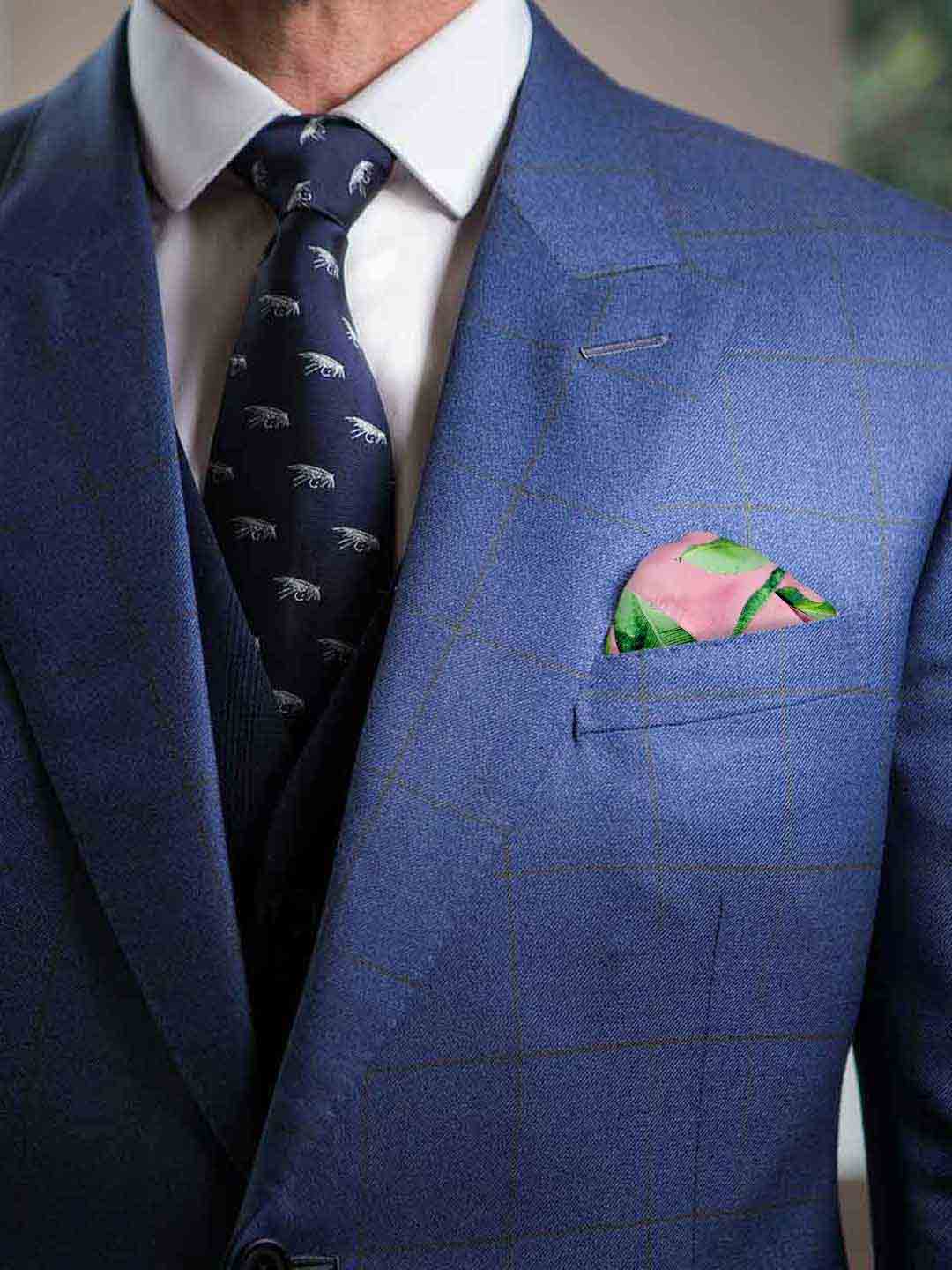 Palm Leaf Pocket Square