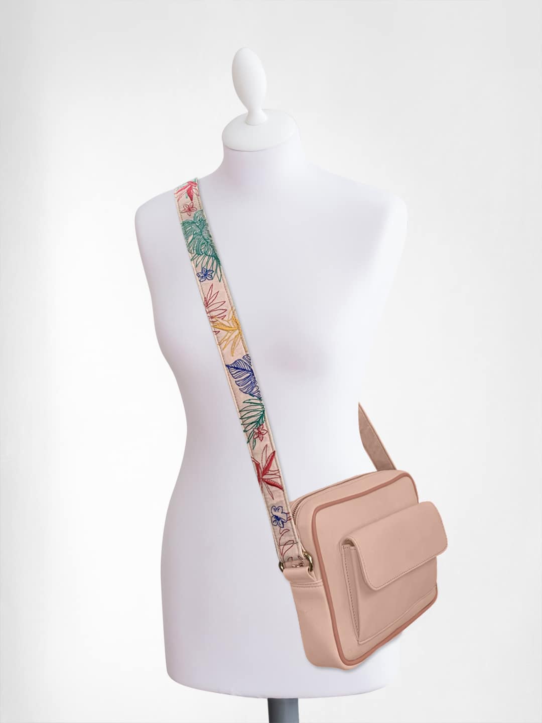 Female mannequin in the room. Sewing studio, tailoring and fashion design.